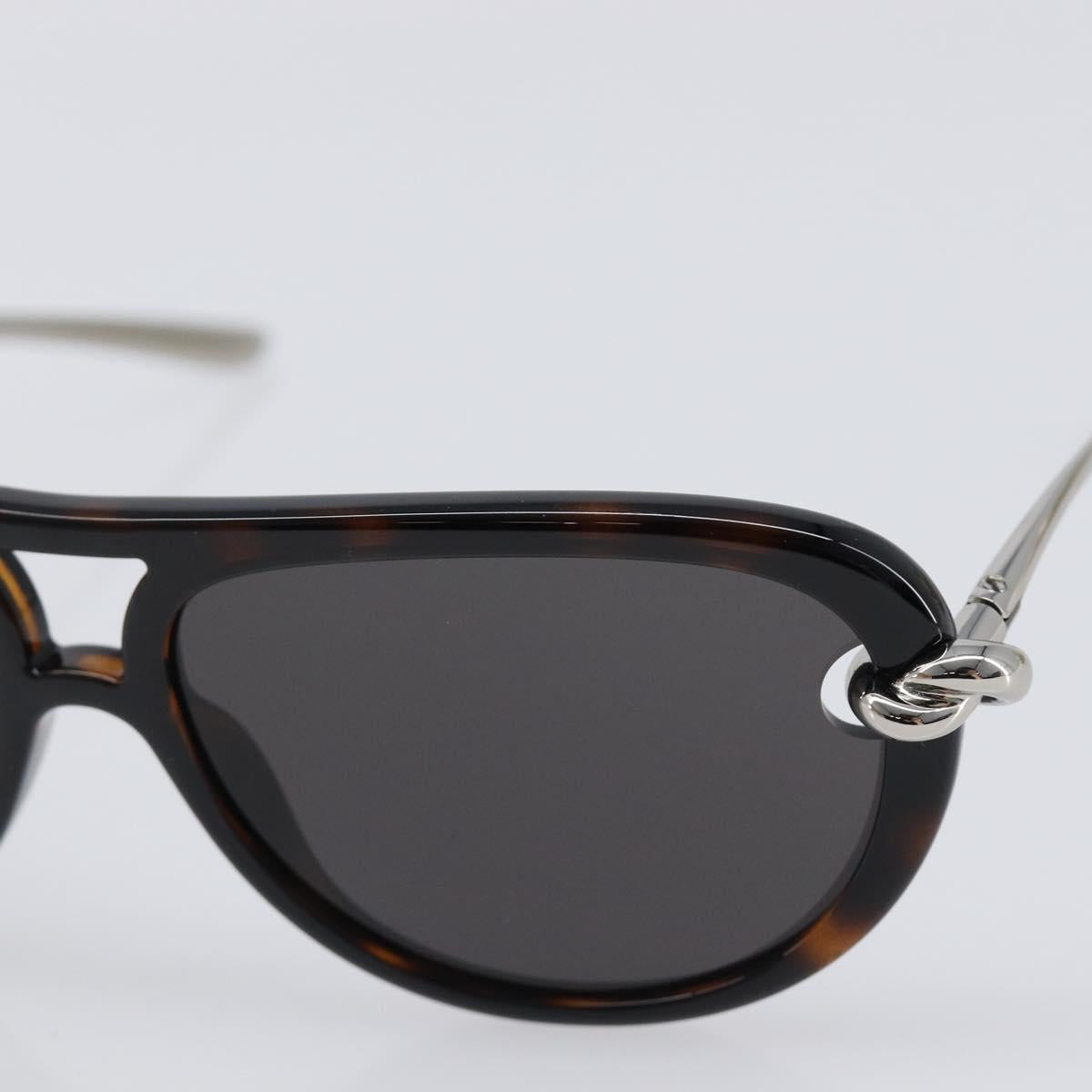 BOTTEGA VENETA Sunglasses metal Silver Auth BA15670M