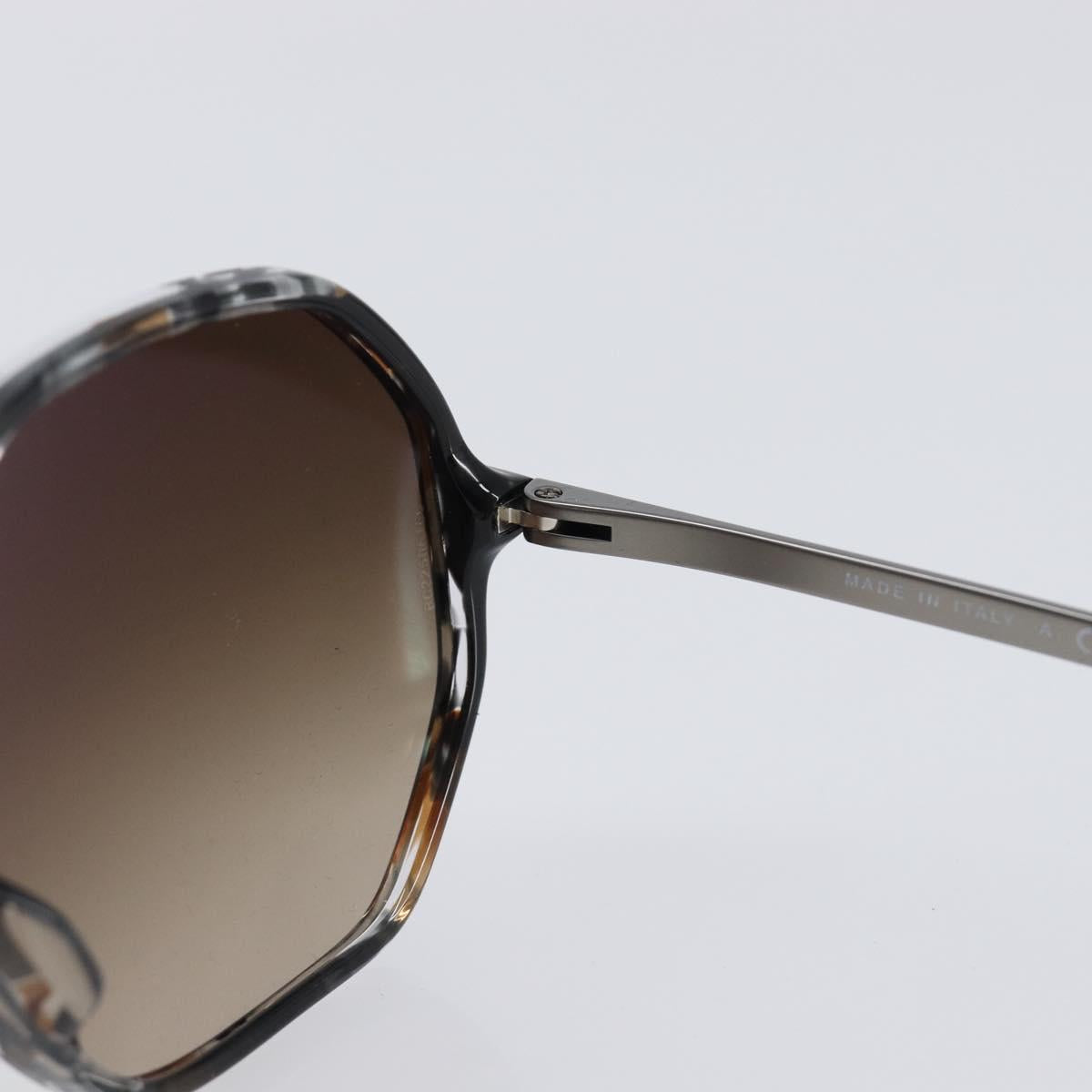 CHANEL Sunglasses plastic Gray CC Auth BA15673V