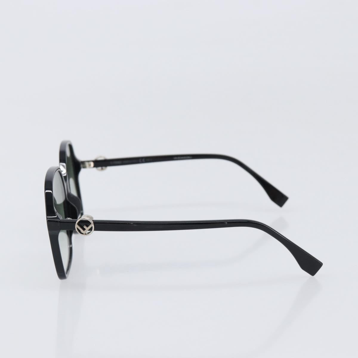 FENDI Sunglasses plastic Black Auth BA15675V