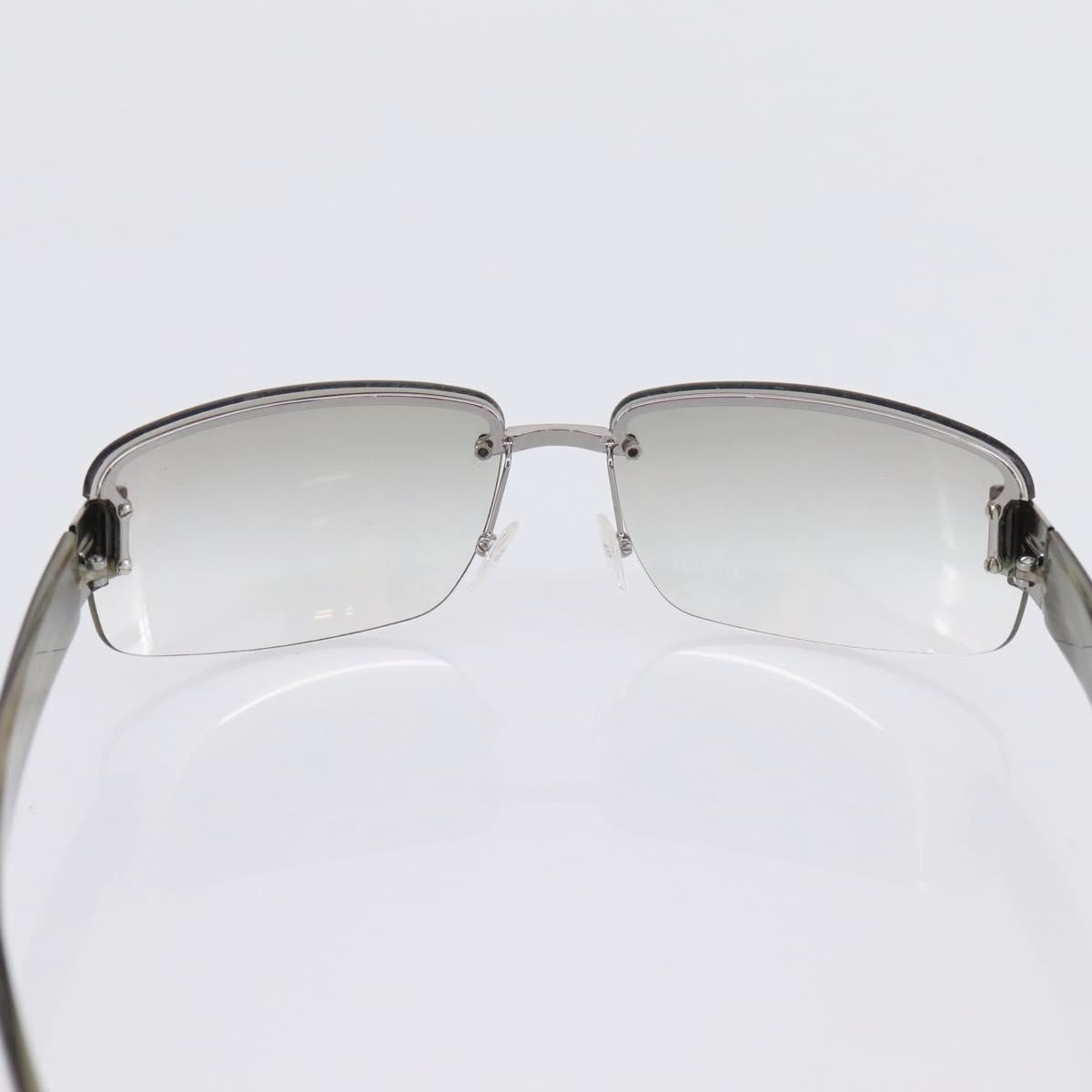 GUCCI Rimless Sunglasses plastic Gray Auth BA15681