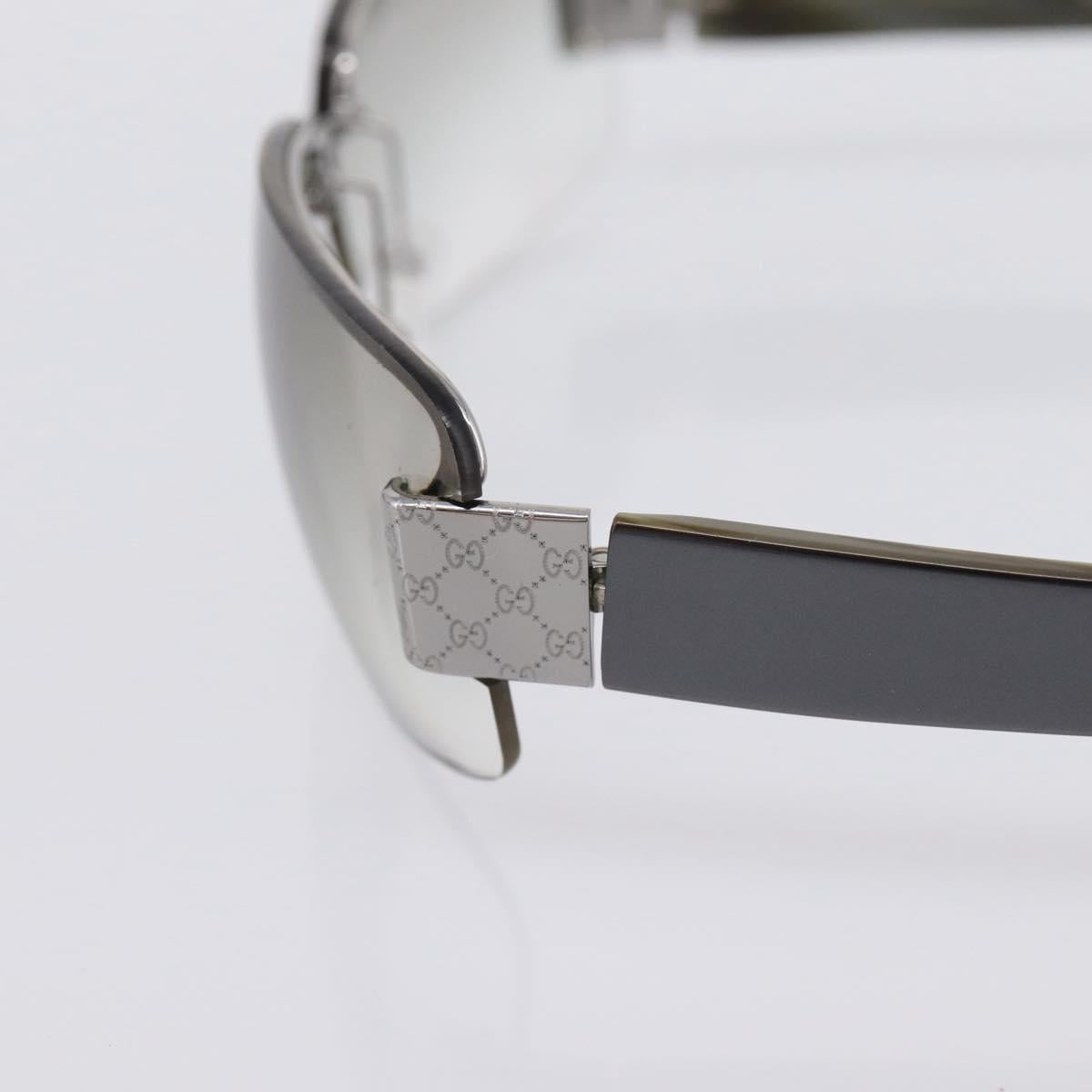 GUCCI Rimless Sunglasses plastic Gray Auth BA15681
