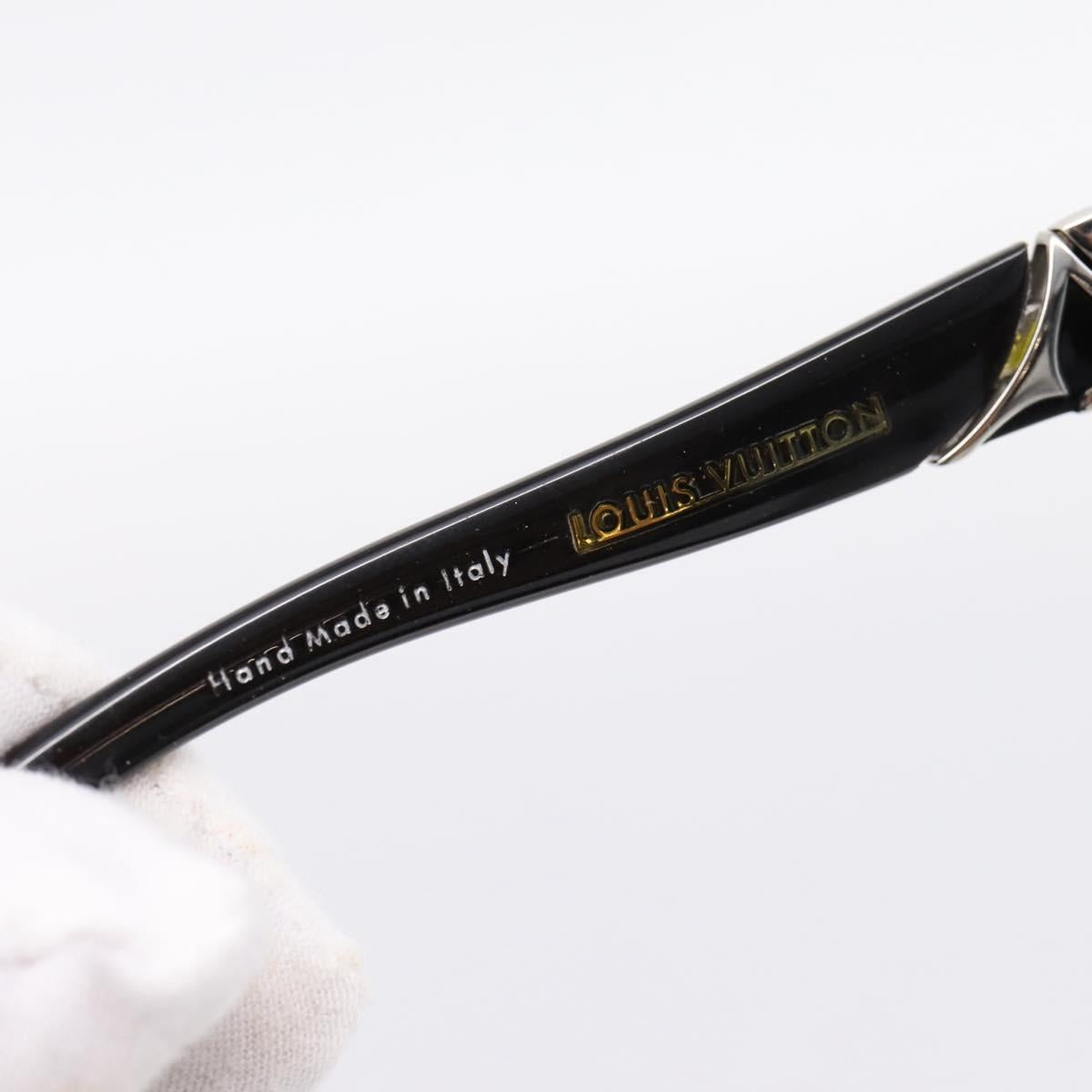 LOUIS VUITTON Sunglasses plastic Dark Brown Z0326E LV Auth BA15684