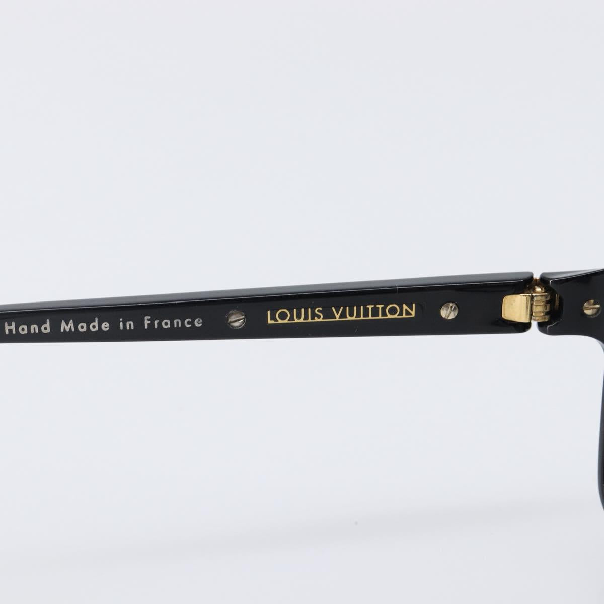 LOUIS VUITTON Sunglasses plastic Black Z0350W LV Auth BA15686M