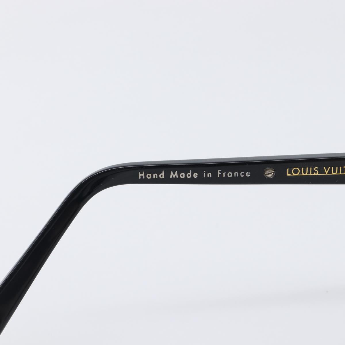 LOUIS VUITTON Sunglasses plastic Black Z0350W LV Auth BA15686M