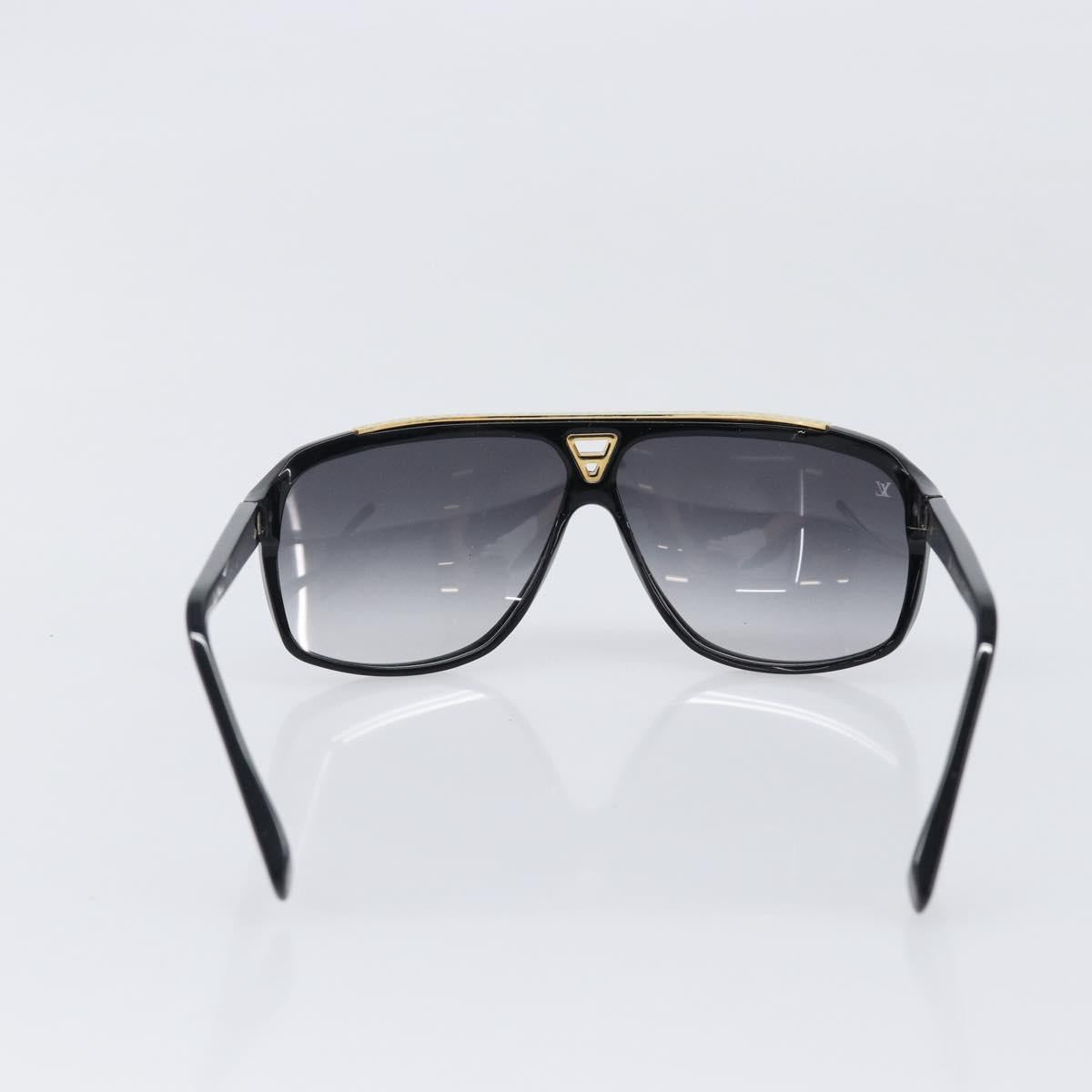 LOUIS VUITTON Sunglasses plastic Black Z0350W LV Auth BA15686M