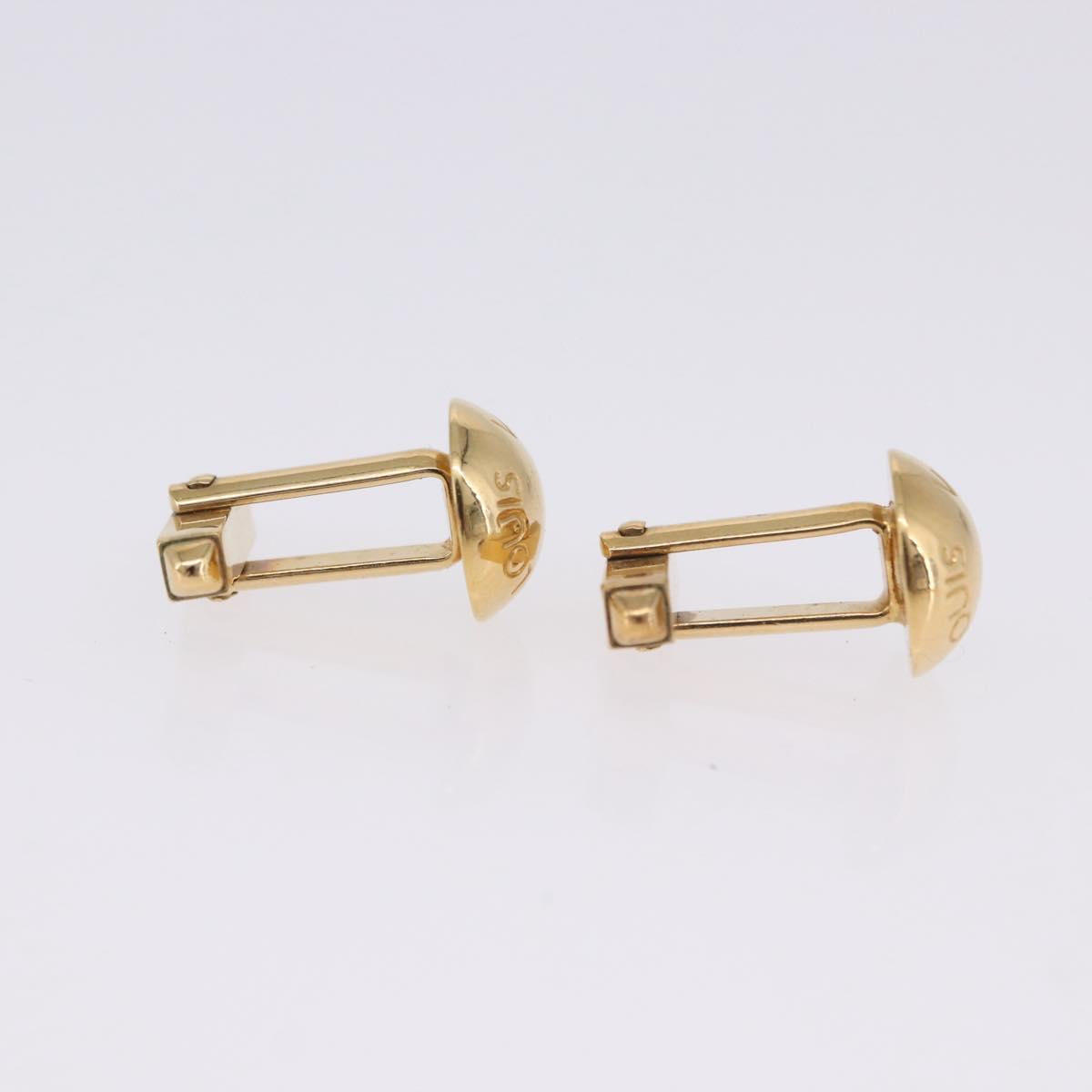 LOUIS VUITTON Taiga Buton de Manchette Cuffs Epicea LV Auth BA15690