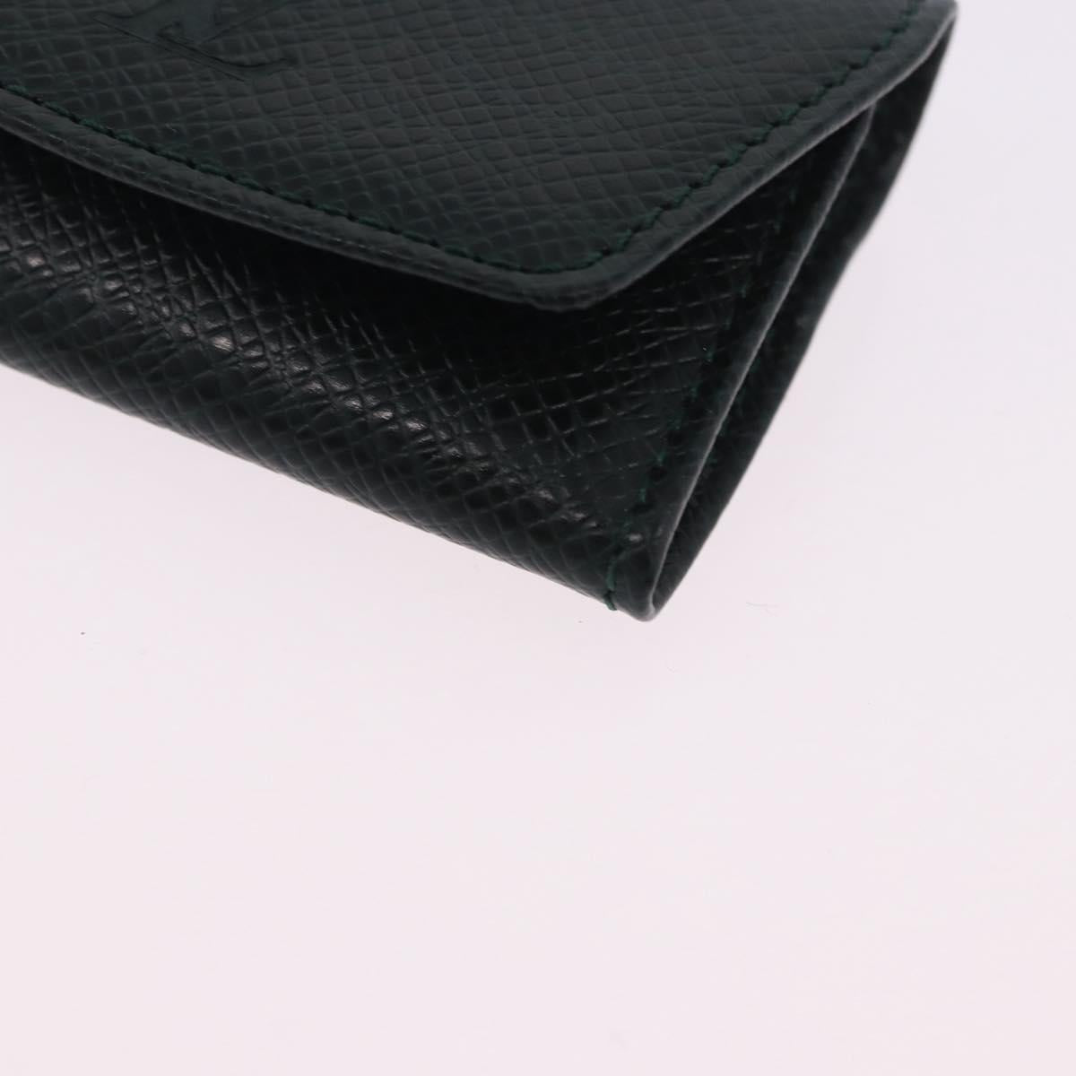 LOUIS VUITTON Taiga Buton de Manchette Cuffs Epicea LV Auth BA15690
