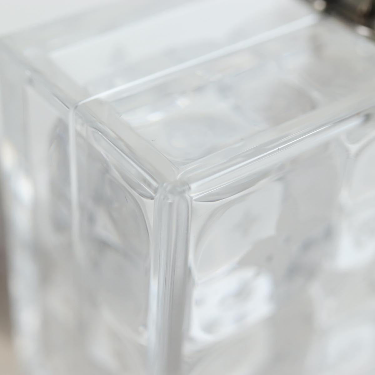 LOUIS VUITTON Dice plastic Clear LV Auth BA15691M