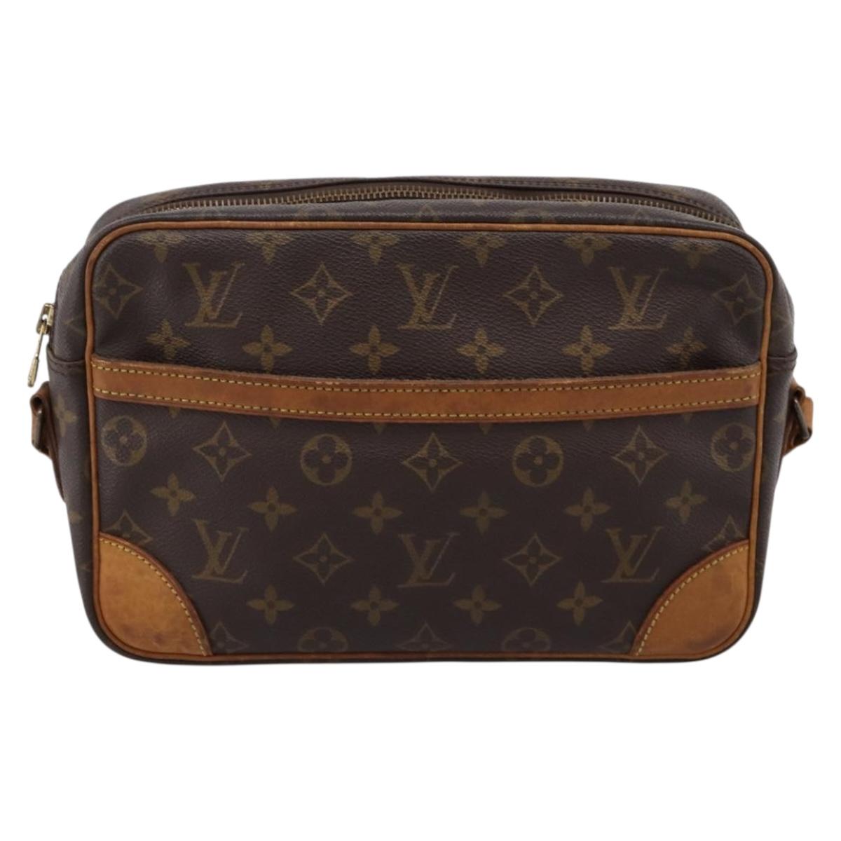 LOUIS VUITTON Monogram Trocadero 27 Shoulder Bag M51274 LV Auth BA15698