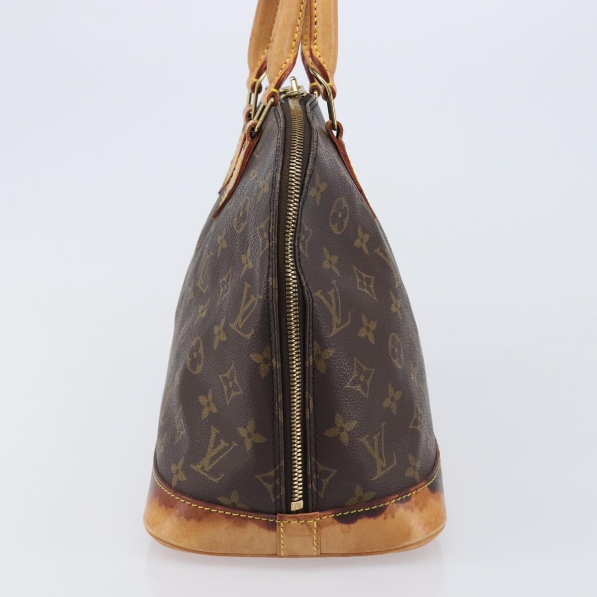 LOUIS VUITTON Monogram Alma PM Hand Bag M53151 LV Auth BA15699