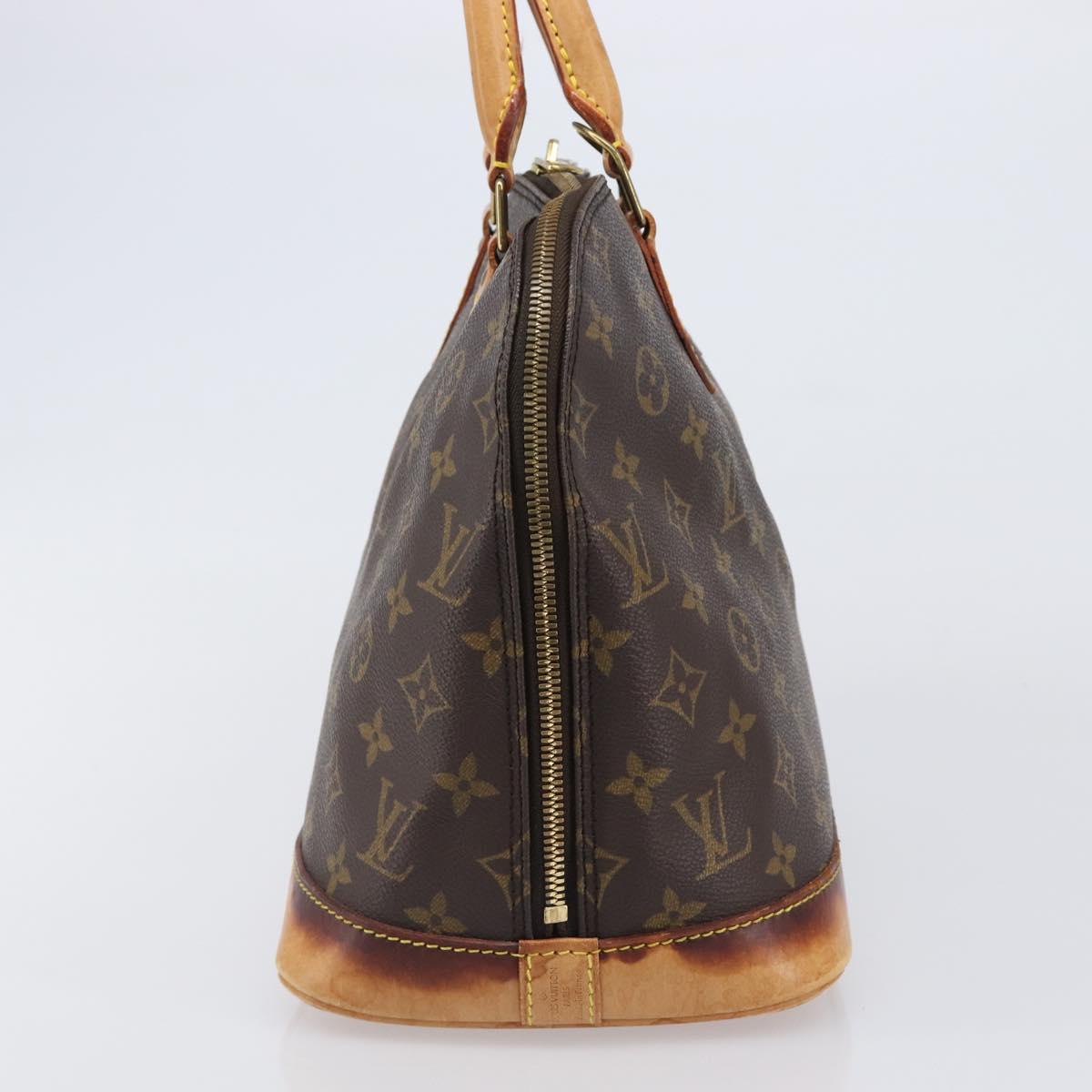 LOUIS VUITTON Monogram Alma PM Hand Bag M53151 LV Auth BA15699
