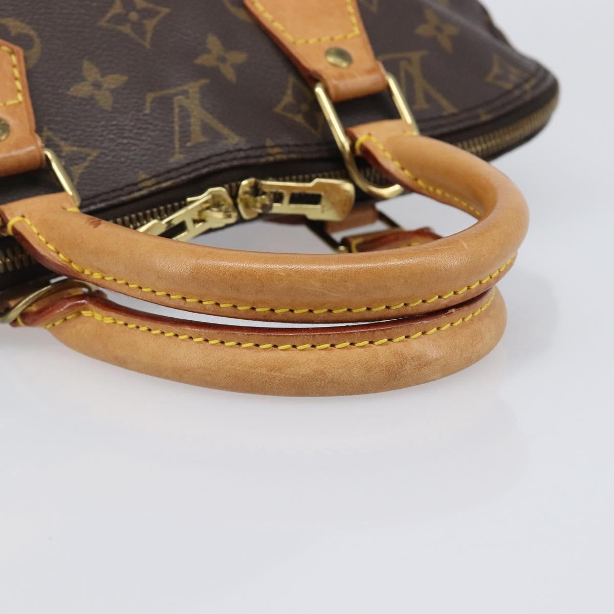 LOUIS VUITTON Monogram Alma PM Hand Bag M53151 LV Auth BA15699