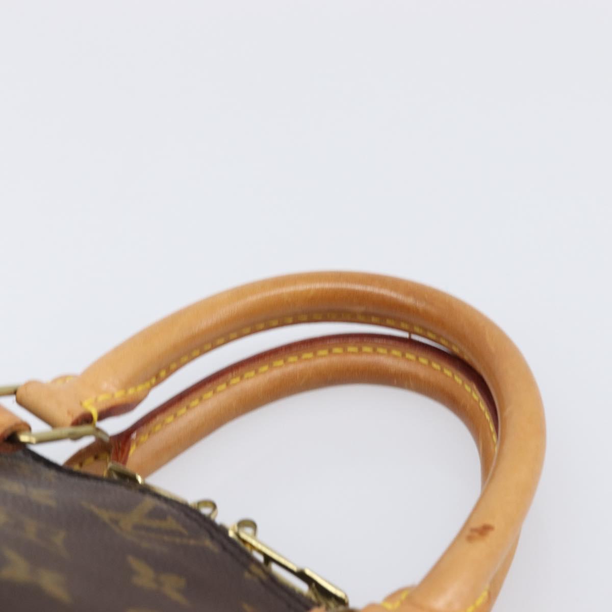 LOUIS VUITTON Monogram Alma PM Hand Bag M53151 LV Auth BA15699