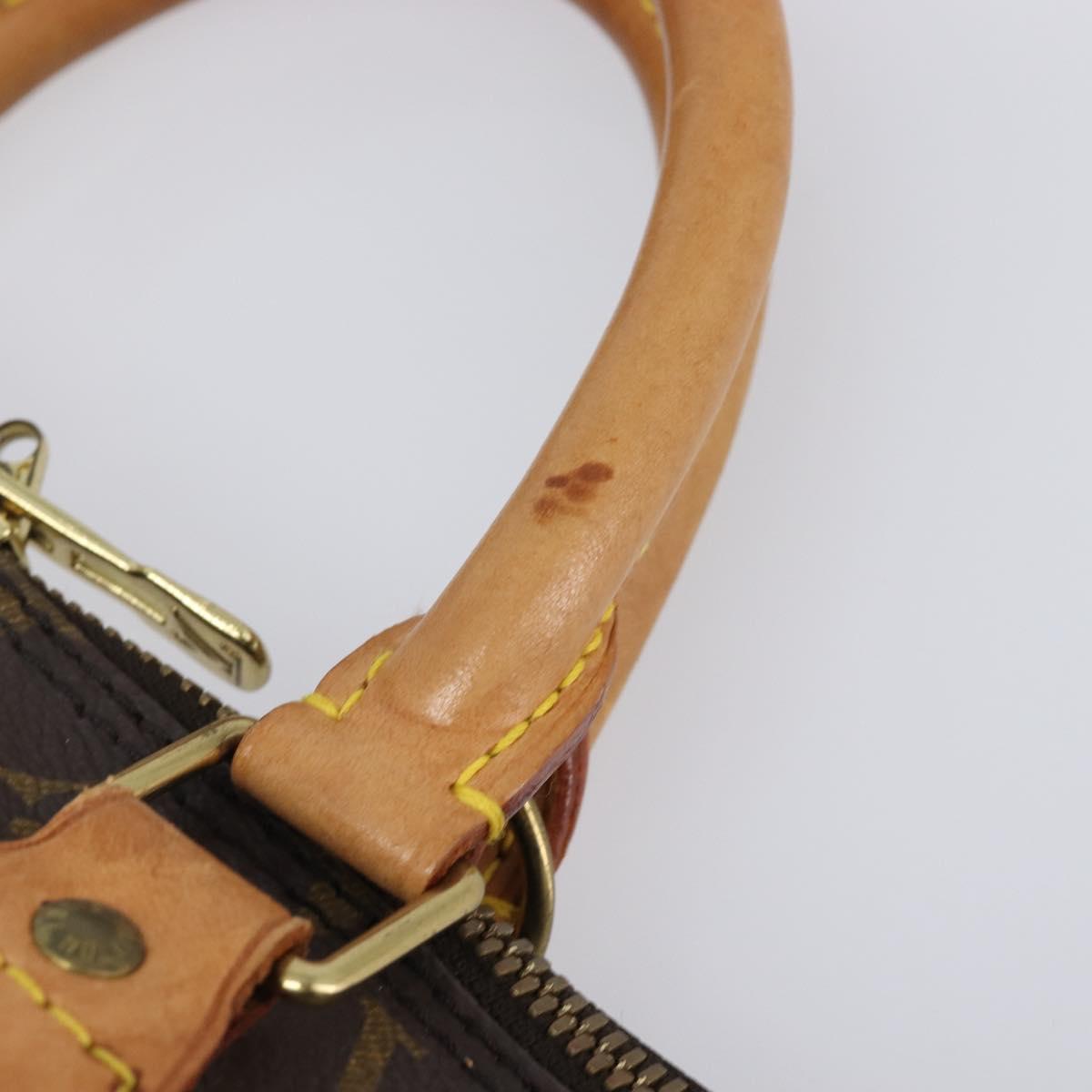 LOUIS VUITTON Monogram Alma PM Hand Bag M53151 LV Auth BA15699