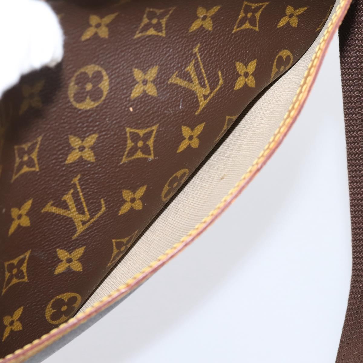 LOUIS VUITTON Monogram Reporter PM Shoulder Bag M45254 LV Auth BA15700
