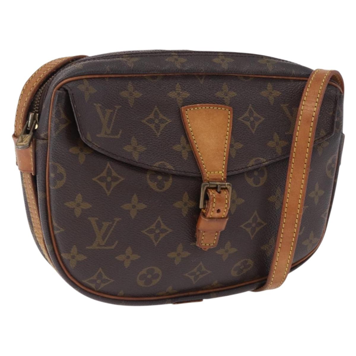 LOUIS VUITTON Monogram Jeune Fille MM Shoulder Bag M51226 LV Auth BA15705