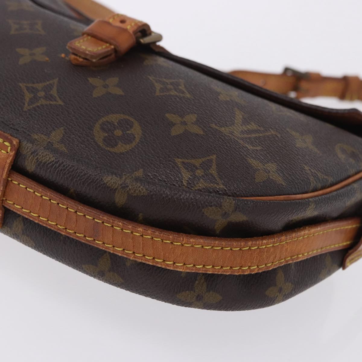 LOUIS VUITTON Monogram Jeune Fille MM Shoulder Bag M51226 LV Auth BA15705