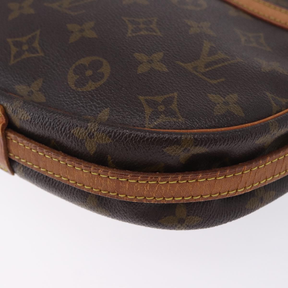 LOUIS VUITTON Monogram Jeune Fille MM Shoulder Bag M51226 LV Auth BA15705