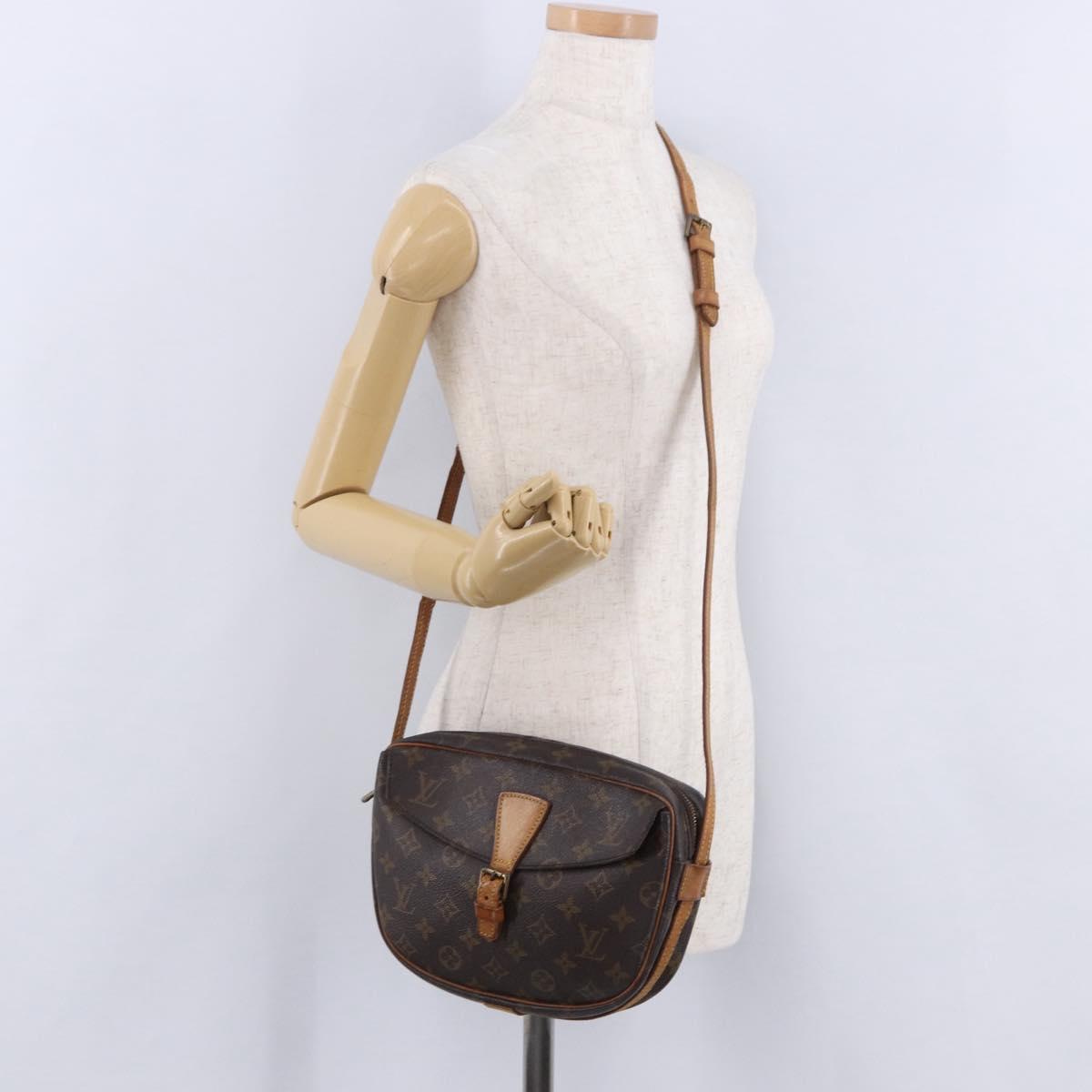 LOUIS VUITTON Monogram Jeune Fille MM Shoulder Bag M51226 LV Auth BA15705
