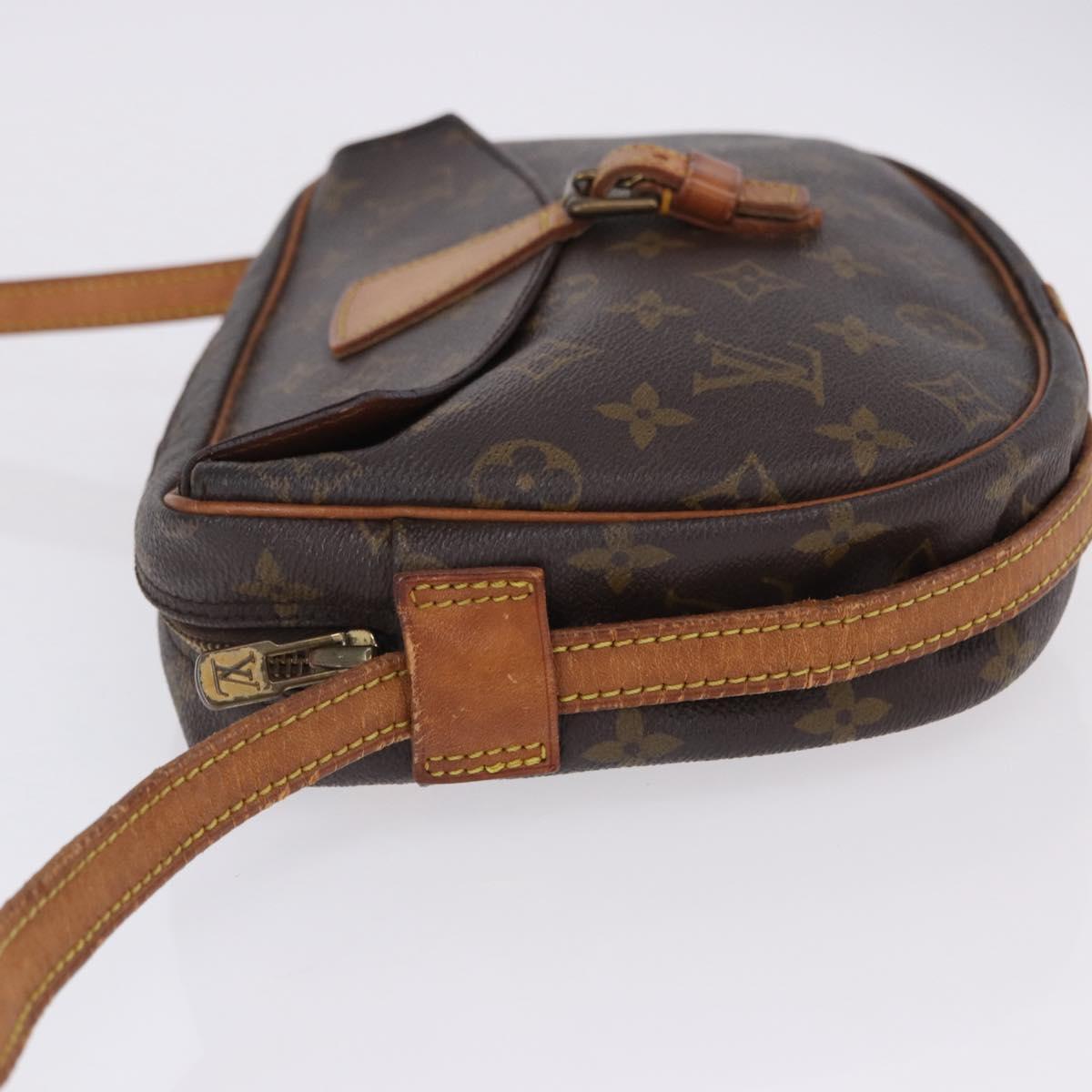 LOUIS VUITTON Monogram Jeune Fille MM Shoulder Bag M51226 LV Auth BA15705