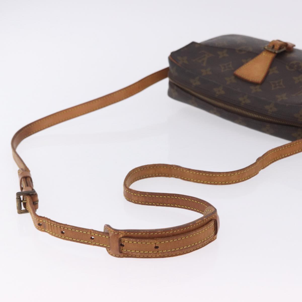 LOUIS VUITTON Monogram Jeune Fille MM Shoulder Bag M51226 LV Auth BA15705