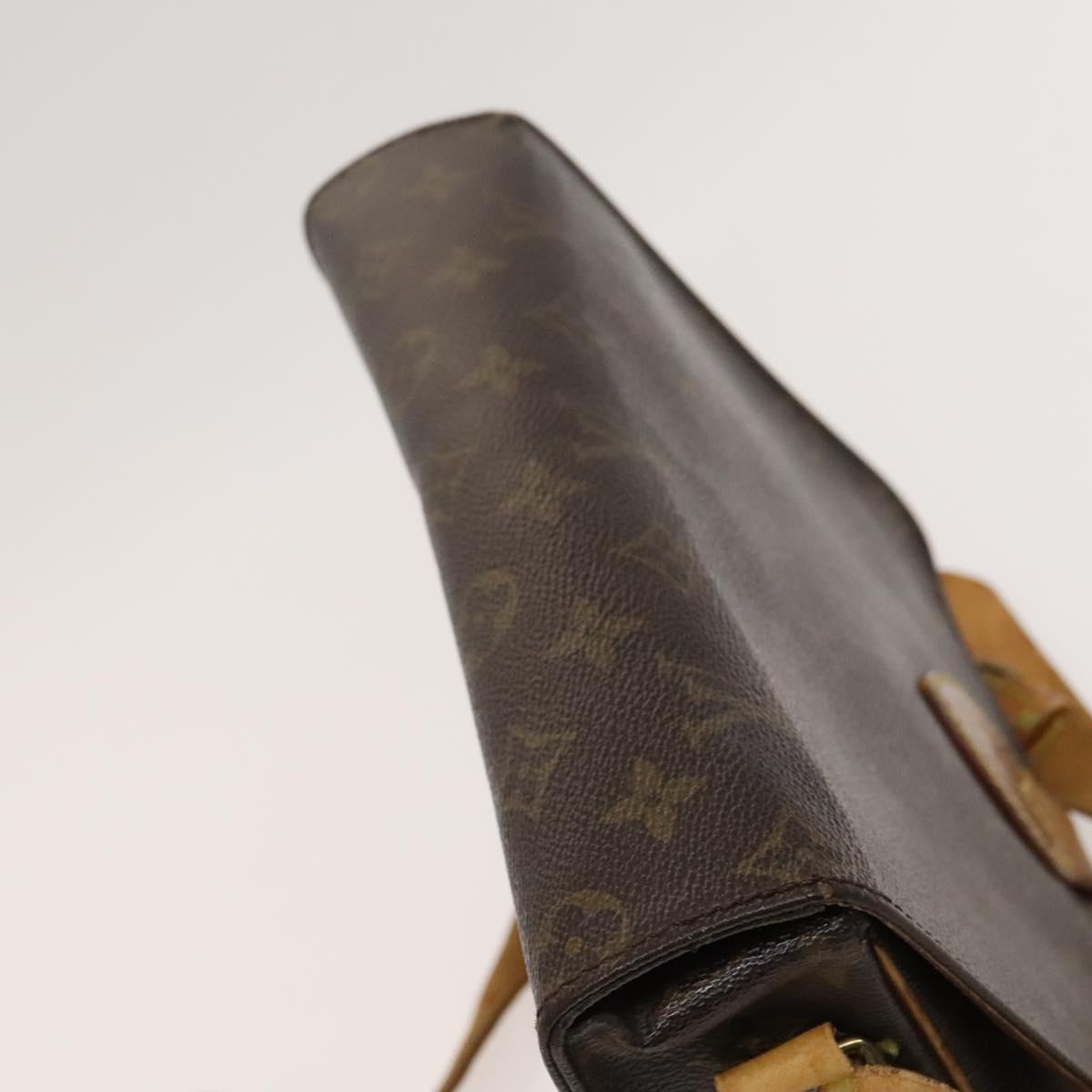 LOUIS VUITTON Monogram Cartouchiere GM Shoulder Bag M51252 LV Auth BA1571