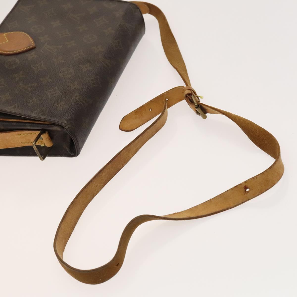 LOUIS VUITTON Monogram Cartouchiere GM Shoulder Bag M51252 LV Auth BA1571