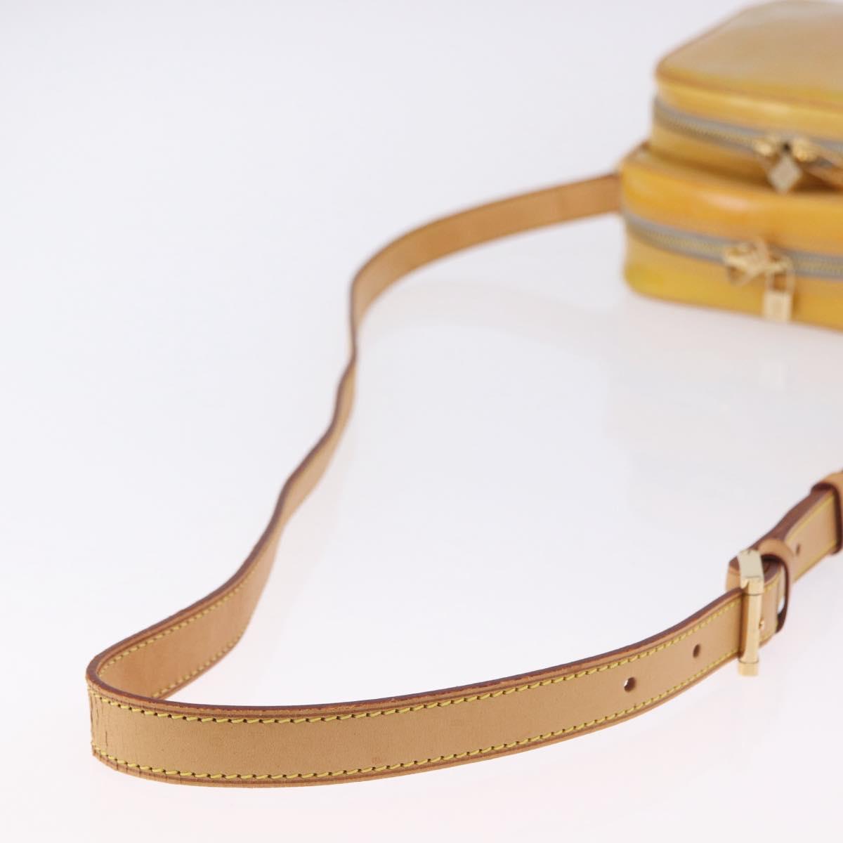 LOUIS VUITTON Monogram Vernis Wooster Shoulder Bag Gris M91036 LV Auth BA15713