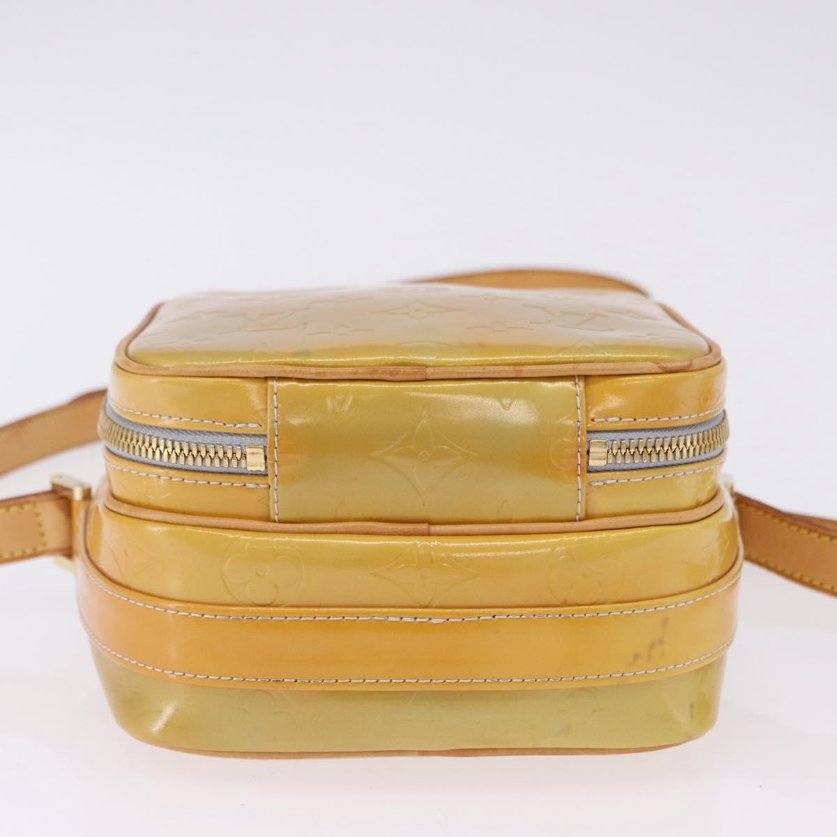 LOUIS VUITTON Monogram Vernis Wooster Shoulder Bag Gris M91036 LV Auth BA15713
