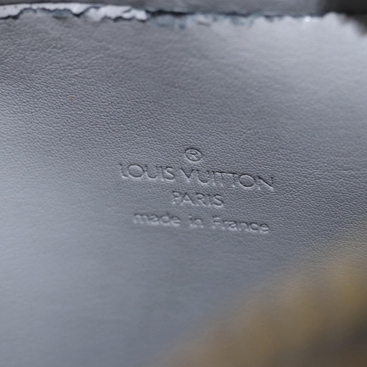 LOUIS VUITTON Monogram Vernis Wooster Shoulder Bag Gris M91036 LV Auth BA15713