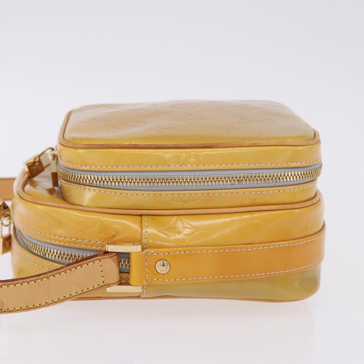 LOUIS VUITTON Monogram Vernis Wooster Shoulder Bag Gris M91036 LV Auth BA15713