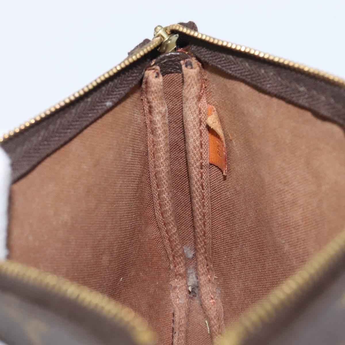 LOUIS VUITTON Monogram Pochette Accessoires Pouch M51980 LV Auth BA15721