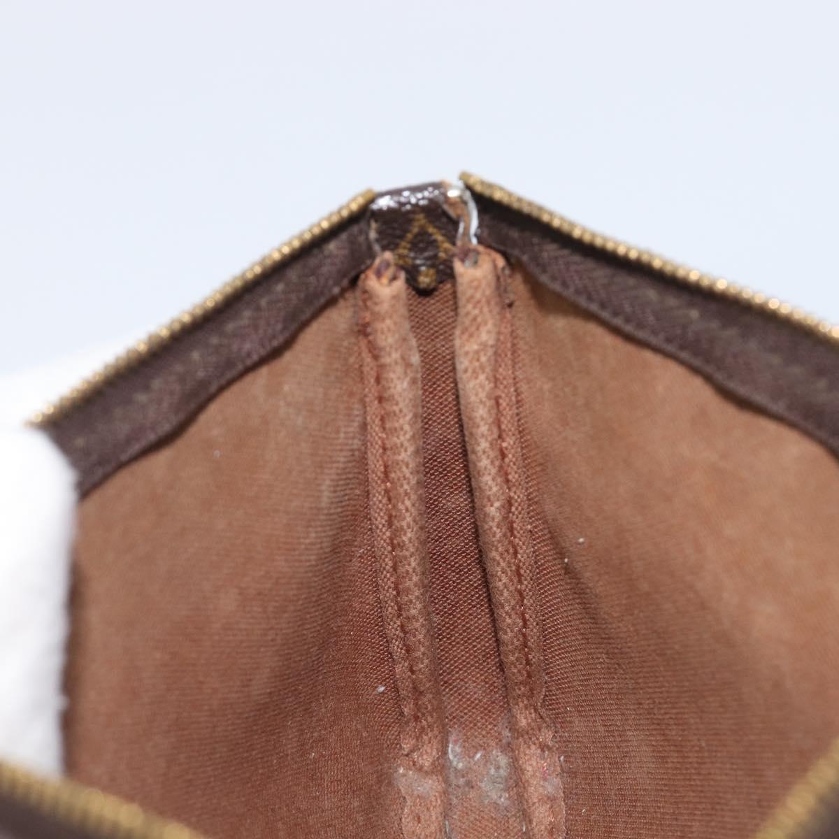 LOUIS VUITTON Monogram Pochette Accessoires Pouch M51980 LV Auth BA15721