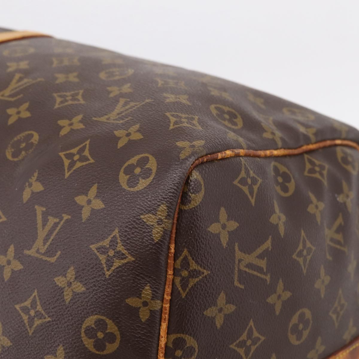 LOUIS VUITTON Monogram Keepall Bandouliere 60 Boston Bag M41412 LV Auth BA15722