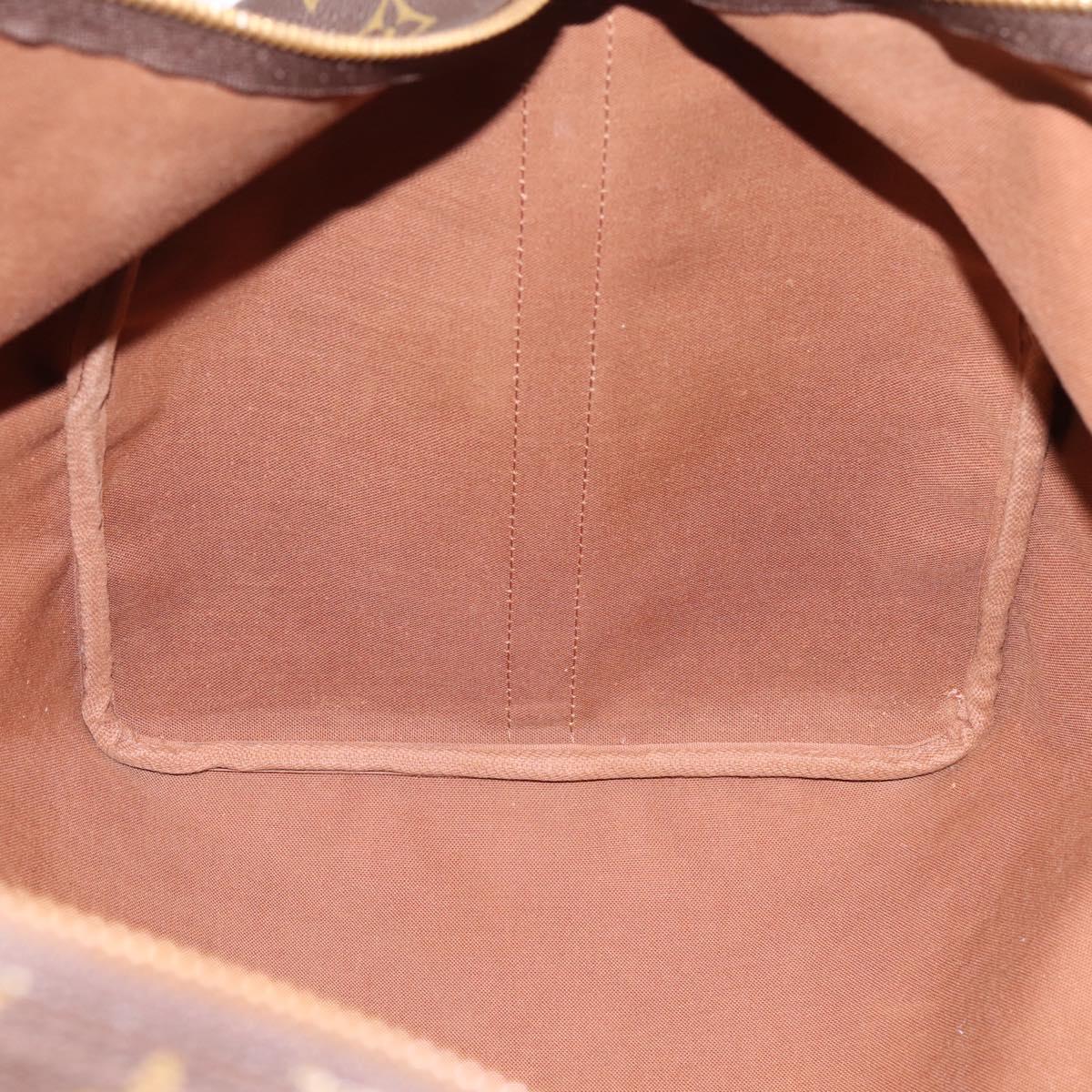 LOUIS VUITTON Monogram Keepall Bandouliere 60 Boston Bag M41412 LV Auth BA15722