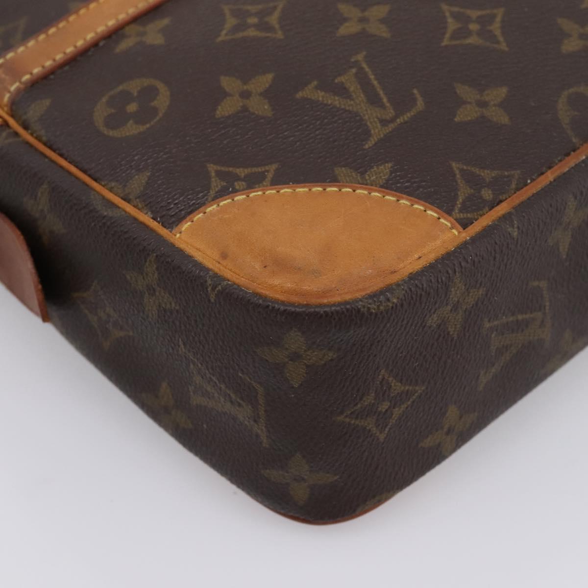 LOUIS VUITTON Monogram Compiegne 28 Clutch Bag M51845 LV Auth BA15723