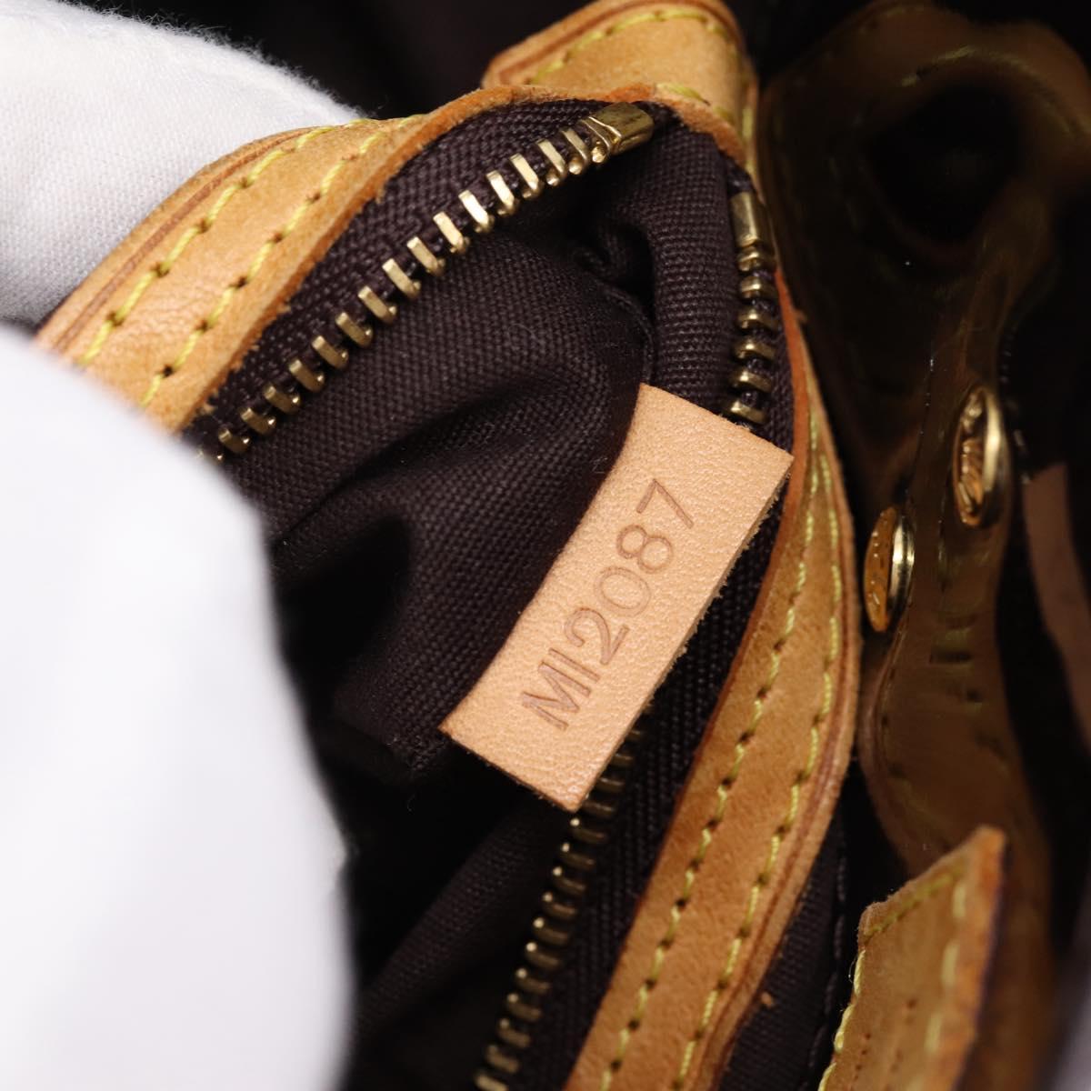 LOUIS VUITTON Monogram Vernis Reade PM Hand Bag Amarante M91993 LV Auth BA15724