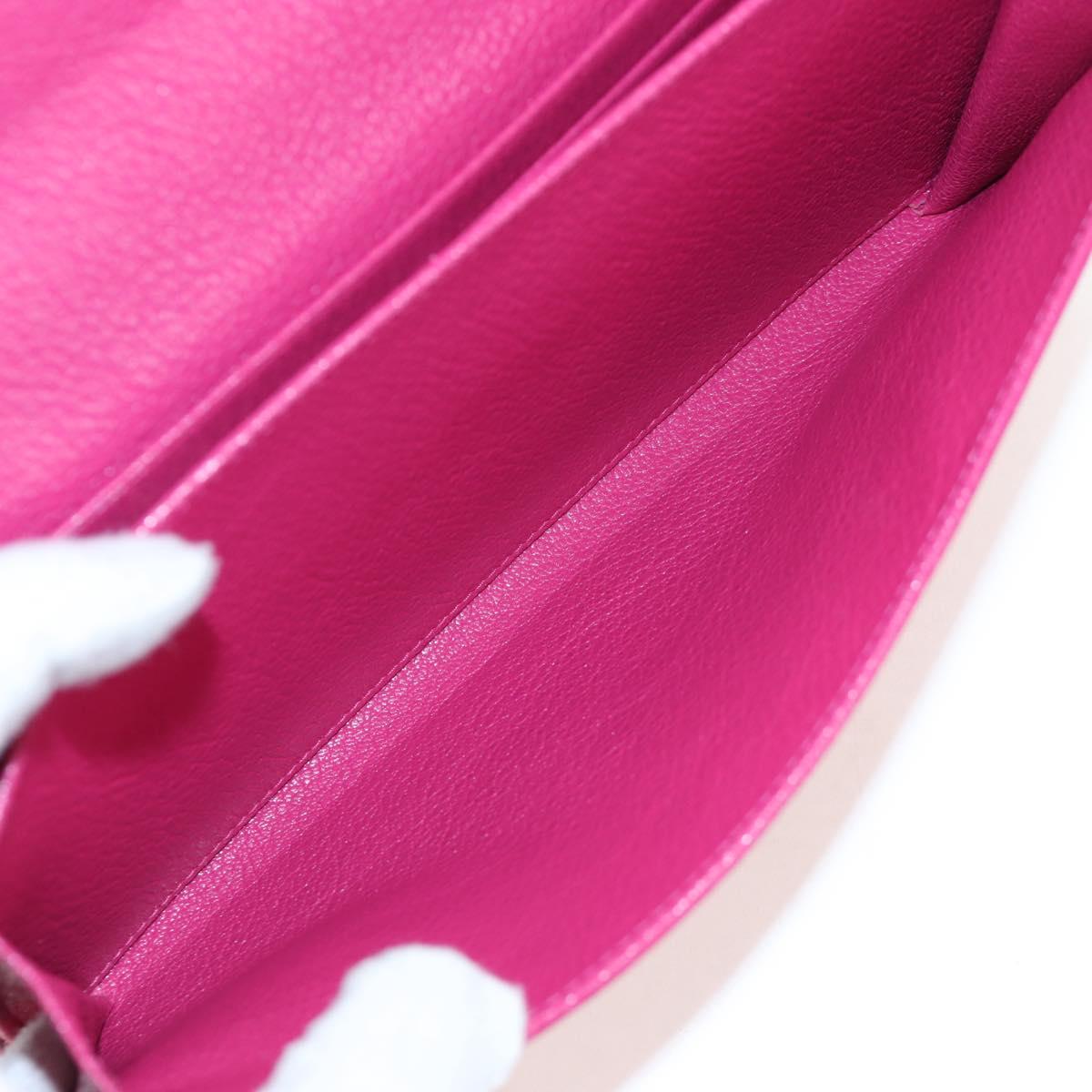 Miu Miu Wallet Leather Pink Auth BA15726V