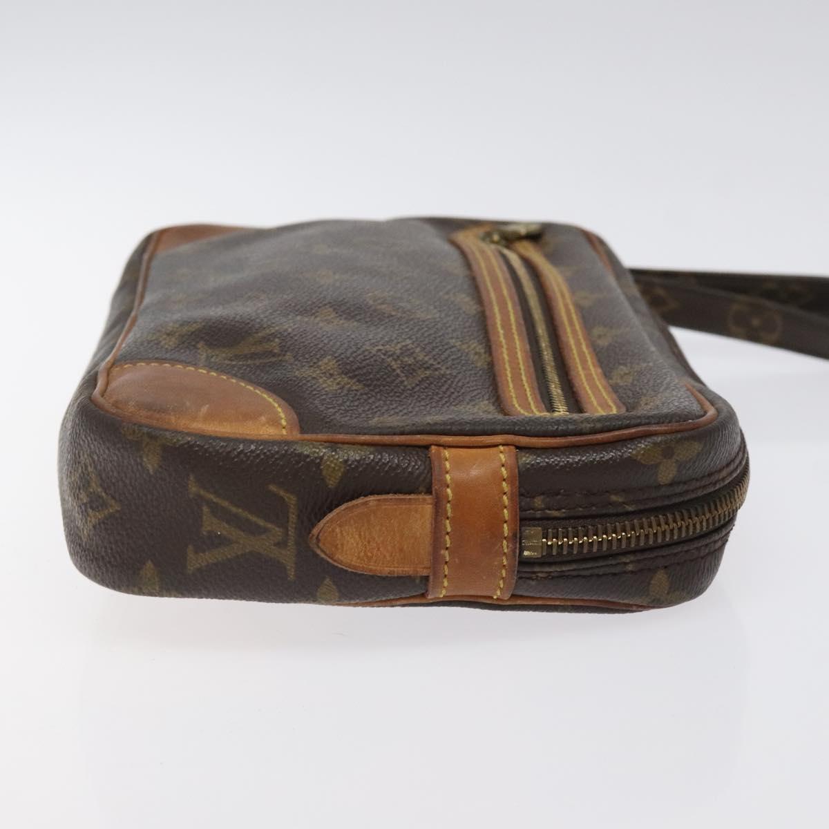 LOUIS VUITTON Monogram Marly Dragonne GM Clutch Bag M51825 LV Auth BA1573
