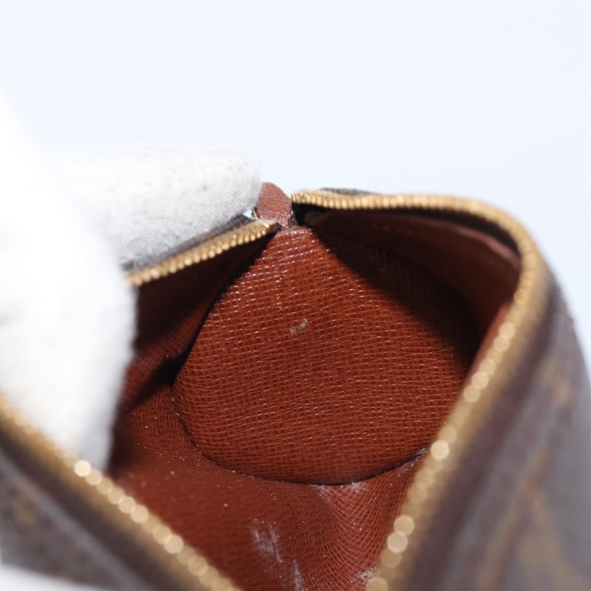 LOUIS VUITTON Monogram Papillon Pouch LV Auth BA15732