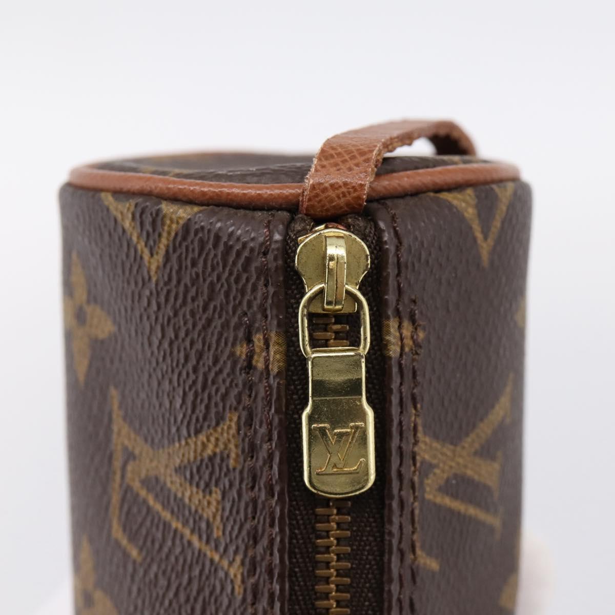 LOUIS VUITTON Monogram Papillon Pouch LV Auth BA15733