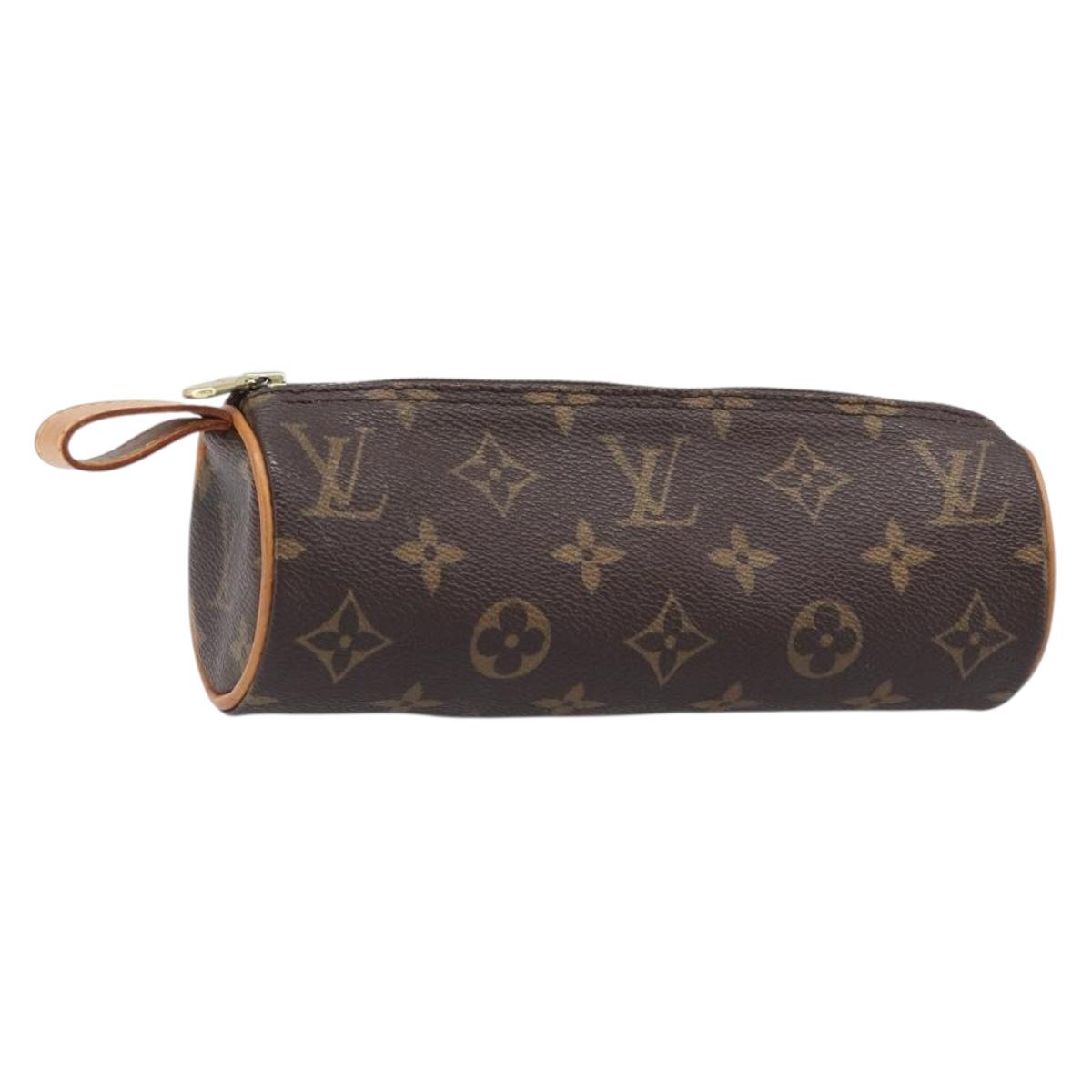 LOUIS VUITTON Monogram Trousse Rondo Pouch M47630 LV Auth BA15734