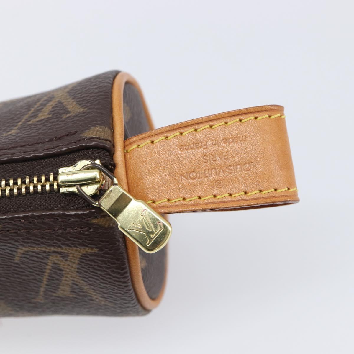 LOUIS VUITTON Monogram Trousse Rondo Pouch M47630 LV Auth BA15734