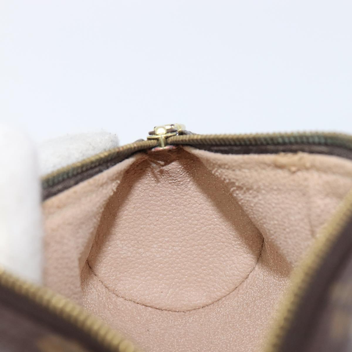 LOUIS VUITTON Monogram Trousse Rondo Pouch M47630 LV Auth BA15734
