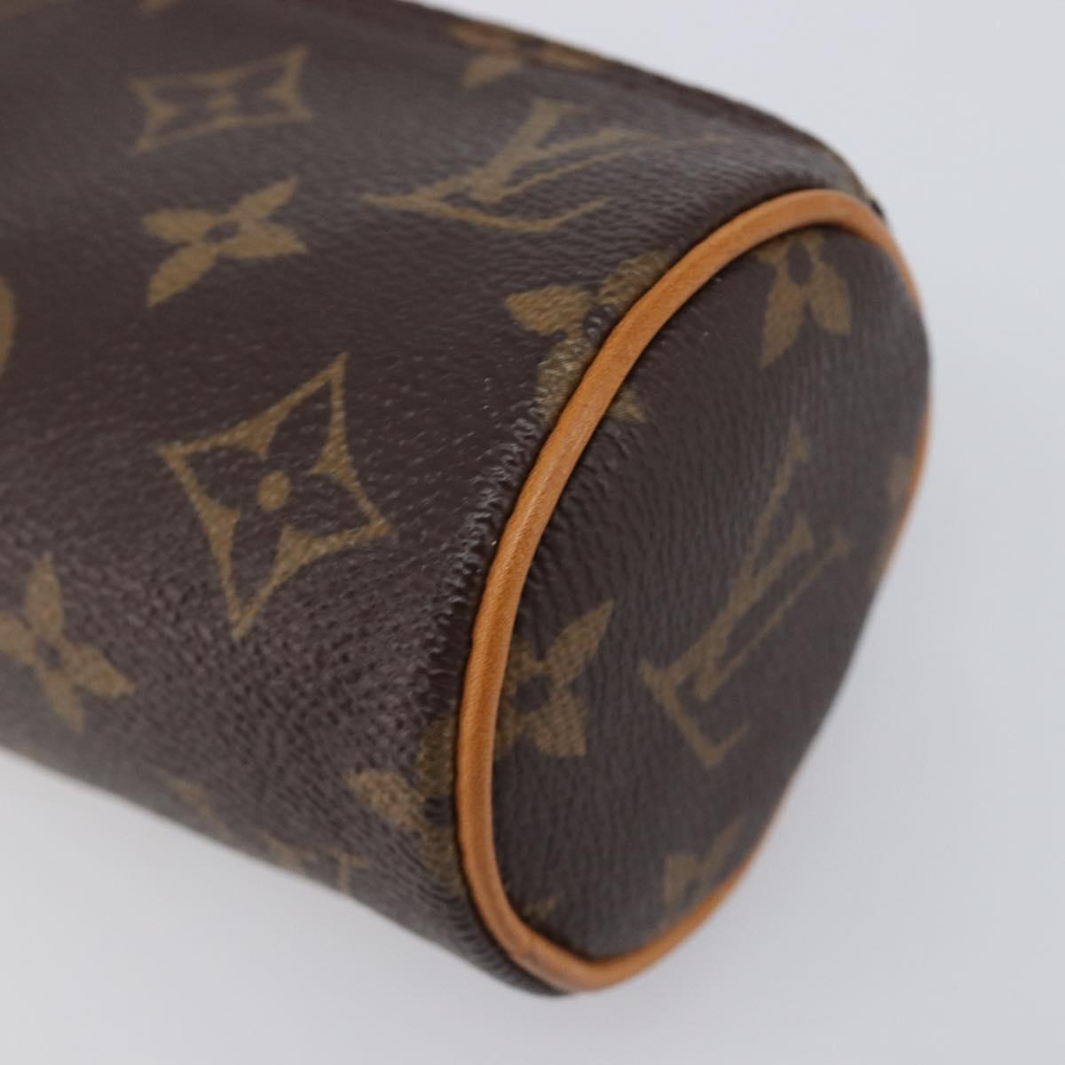 LOUIS VUITTON Monogram Trousse Rondo Pouch M47630 LV Auth BA15734