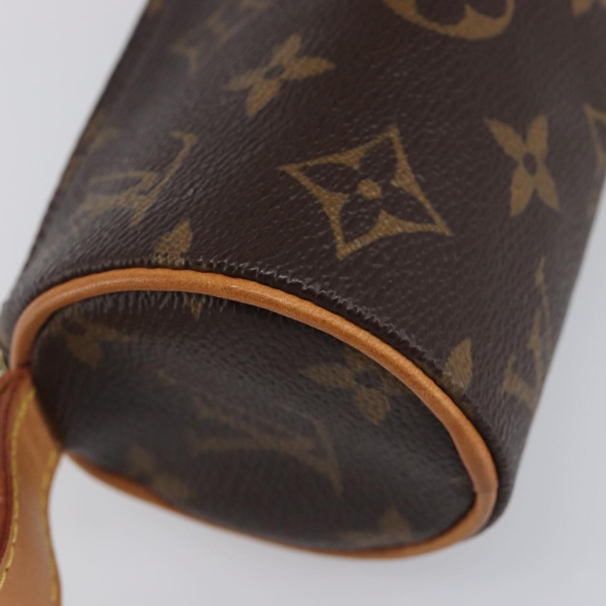 LOUIS VUITTON Monogram Trousse Rondo Pouch M47630 LV Auth BA15734