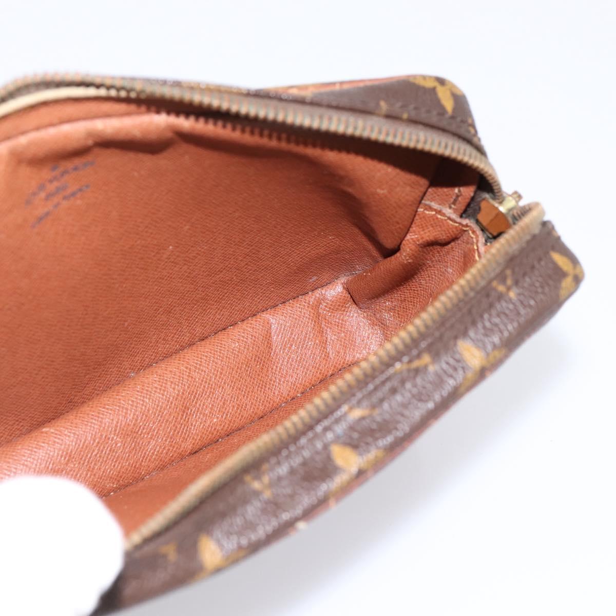 LOUIS VUITTON Monogram Marly Dragonne PM Clutch Bag M51827 LV Auth BA15735