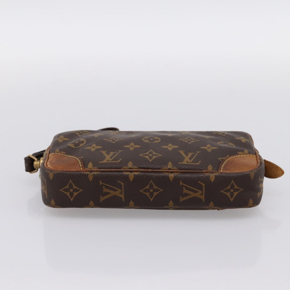 LOUIS VUITTON Monogram Marly Dragonne PM Clutch Bag M51827 LV Auth BA15735