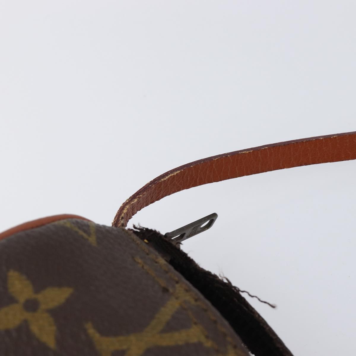 LOUIS VUITTON Monogram Papillon Pouch LV Auth BA15736