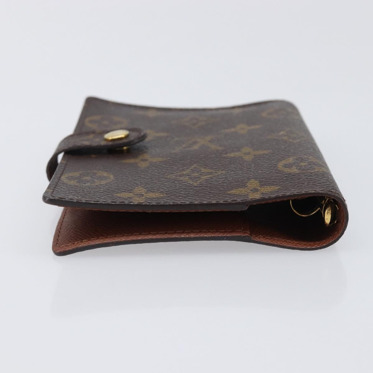 LOUIS VUITTON Monogram Agenda PM Day Planner Cover R20005 LV Auth BA15745